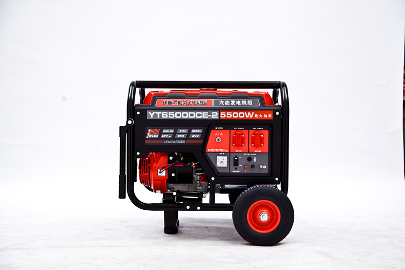 5kw電啟動汽油發電機-YT6500DCE-2 5kw電啟動汽油發電機-YT6500DCE-2