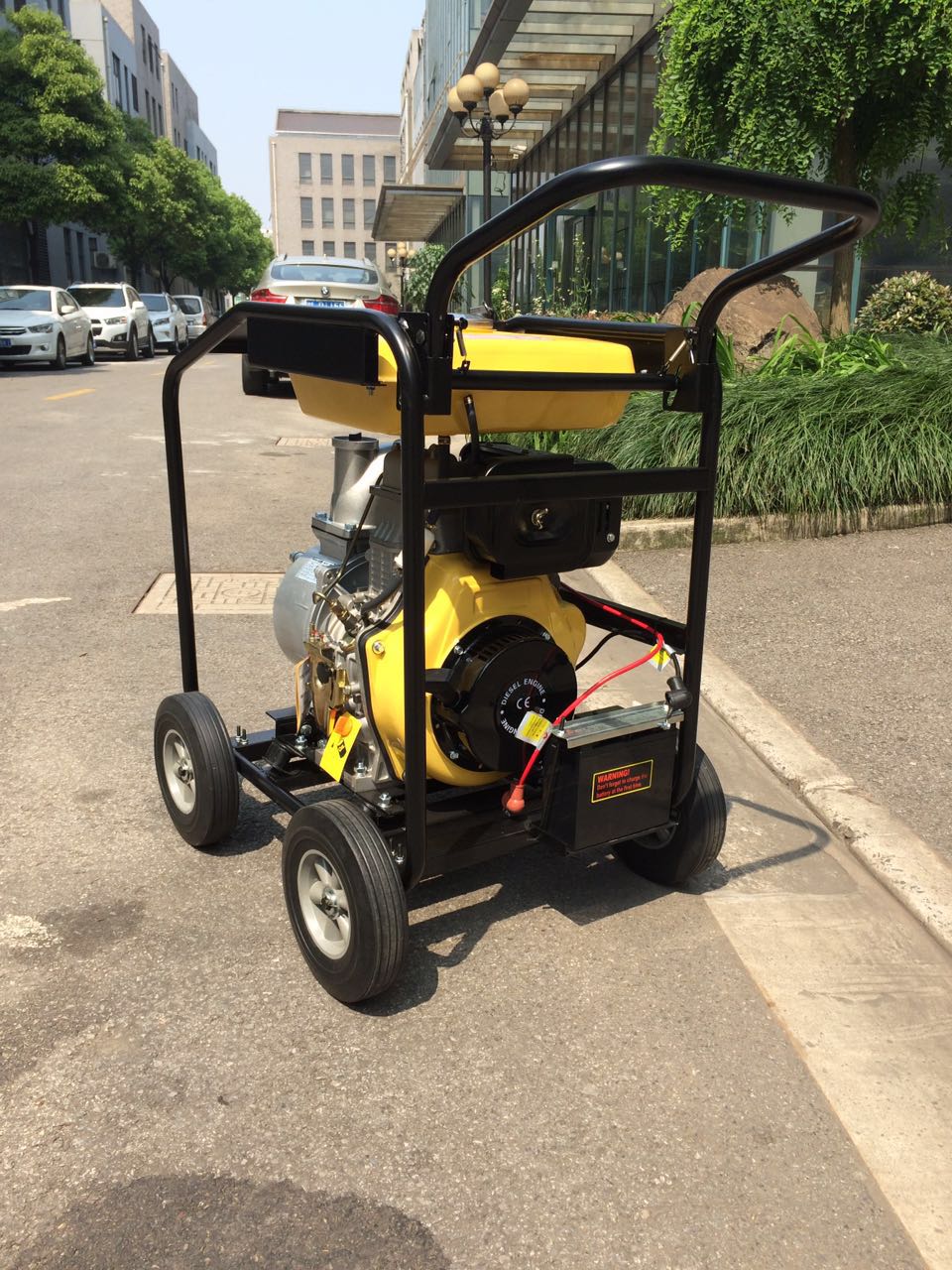 伊藤應急可移動式四寸電啟動柴油泵 伊藤應急可移動式四寸電啟動柴油泵